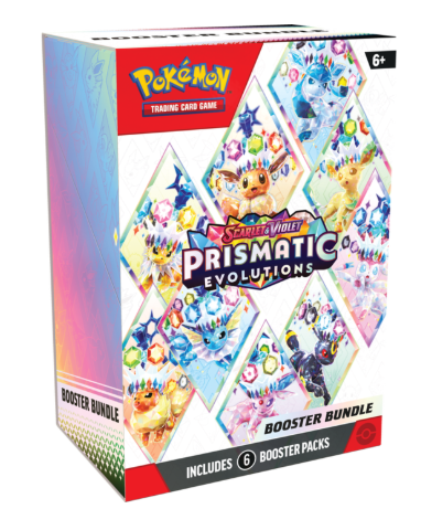 Pokemon Prismatic Evolutions Booster Bundle - 6 pack