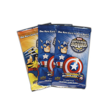 Marvel Super Hero Squad -Upper deck Trading Card Game Booster Pack