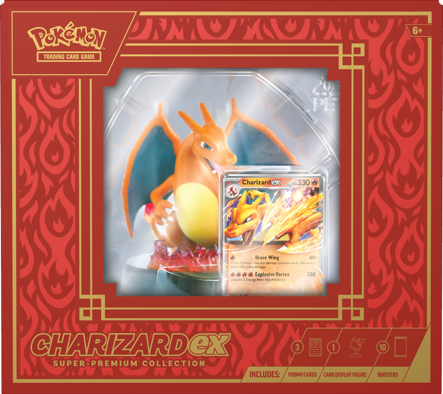 PRE ORDER Pokemon Charizard EX Super-Premium Collection (October 2024)