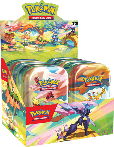 PRE ORDER Pokemon TCG: Vibrant Paldea Mini Tin Display (Releases June 7th/2024)