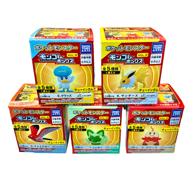 TAKARA – Pokemon Collectable Box Vol. 9 Japanese