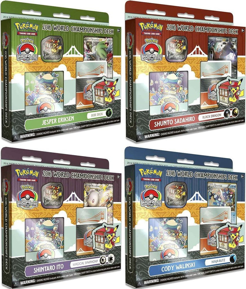 Pokemon 2016 World Championship Pre-Constructed Decks