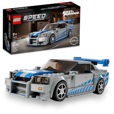 LEGO Speed Champions - 2 Fast 2 Furious Nissan Skyline GT-R (R34) - 76917 (319 Pieces)
