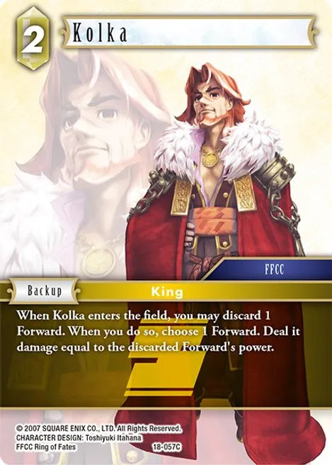 Kolka (18-057C) - Final Fantasy - Resurgence of Power - (Near Mint)