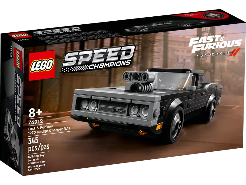 LEGO Speed Champions - Fast & Furious 1970 Dodge Charger R/T - 76912 (345 Pieces)