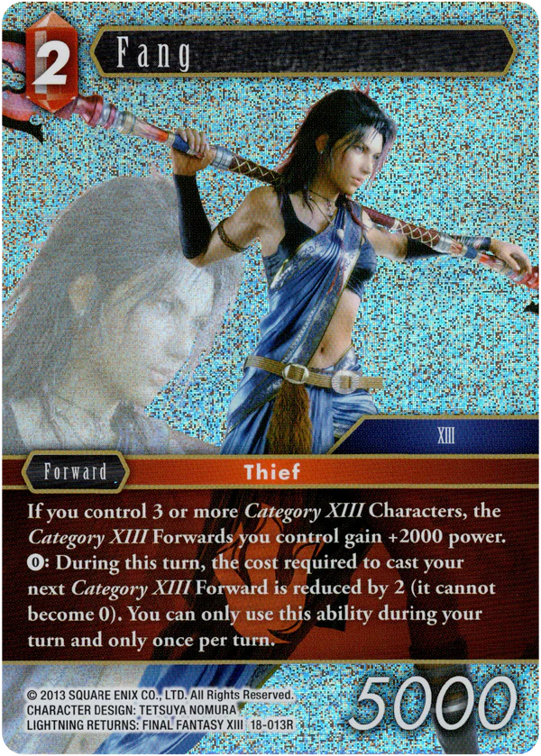 Fang (18-013R) - Final Fantasy - Resurgence of Power - (Near Mint)