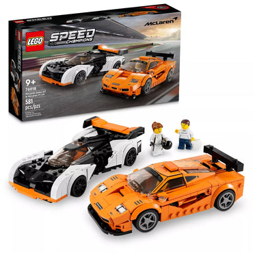 LEGO Speed Champions - McLaren Solus GT & McLaren F1 LM - 76918 (581 Pieces)