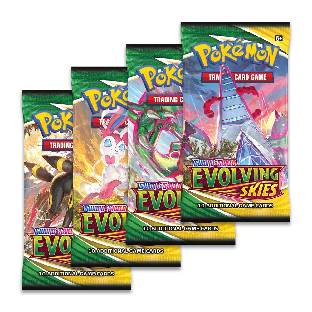 LIVE BREAK - SWSH7 Pokemon Evolving Skies - Booster Pack