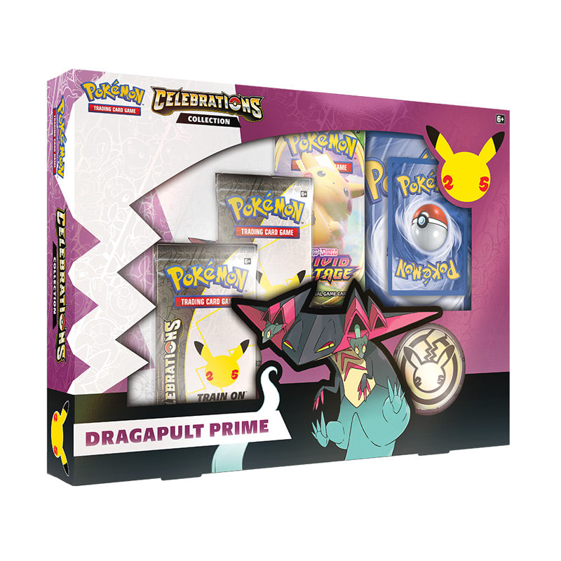 Celebrations Dragapult Prime Box with Binder