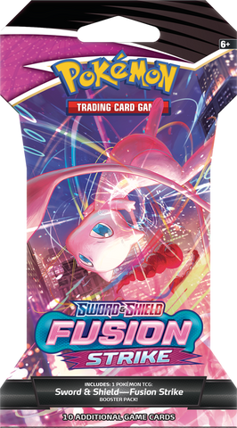 SWSH8 Pokemon Fusion Strike - Sleeved Booster Pack