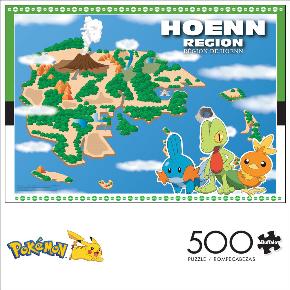 Pokemon - Hoenn Region 500 Piece Puzzle