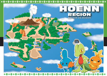 Pokemon - Hoenn Region 500 Piece Puzzle