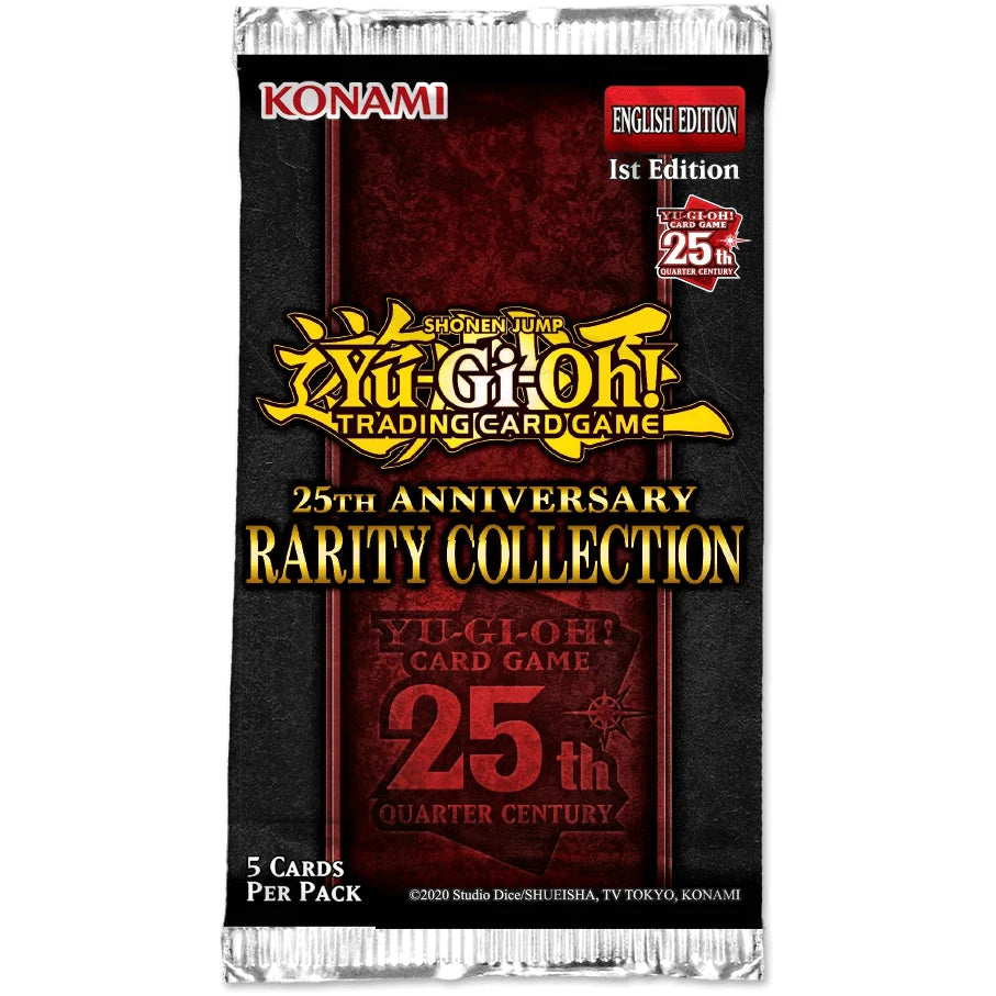 Yugioh (YGO) - 25th Anniversary Rarity Collection - Loose Booster Pack