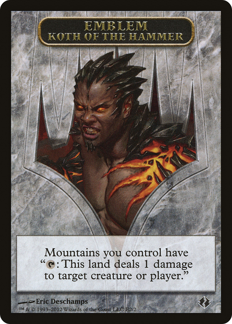 Gaia's Dark Hammer - Colossus Hammer (Rainbow Foil) [Secret Lair Drop Series]