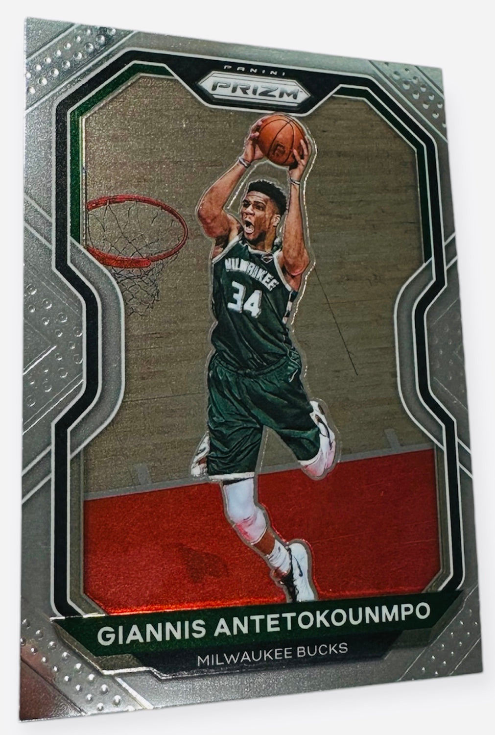 Giannis Antetokounmpo 2020-21 Panini Prizm #111 - Base