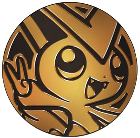 Victini Large Pokemon V Battle Deck Collectible Coin (Orange Mirror Holofoil)