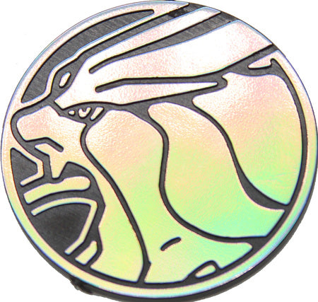 Suicune Coin (Silver Rainbow Mirror Holofoil)