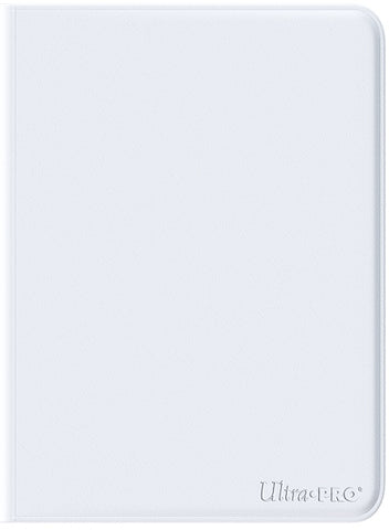 Ultra PRO: 4 Pocket Zippered Binder - Vivid White