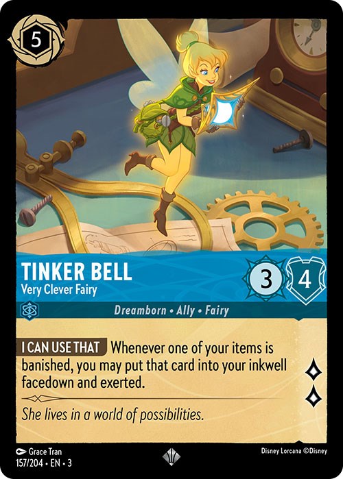 Tinker Bell - Very Clever Fairy (157/204) [Into the Inklands]