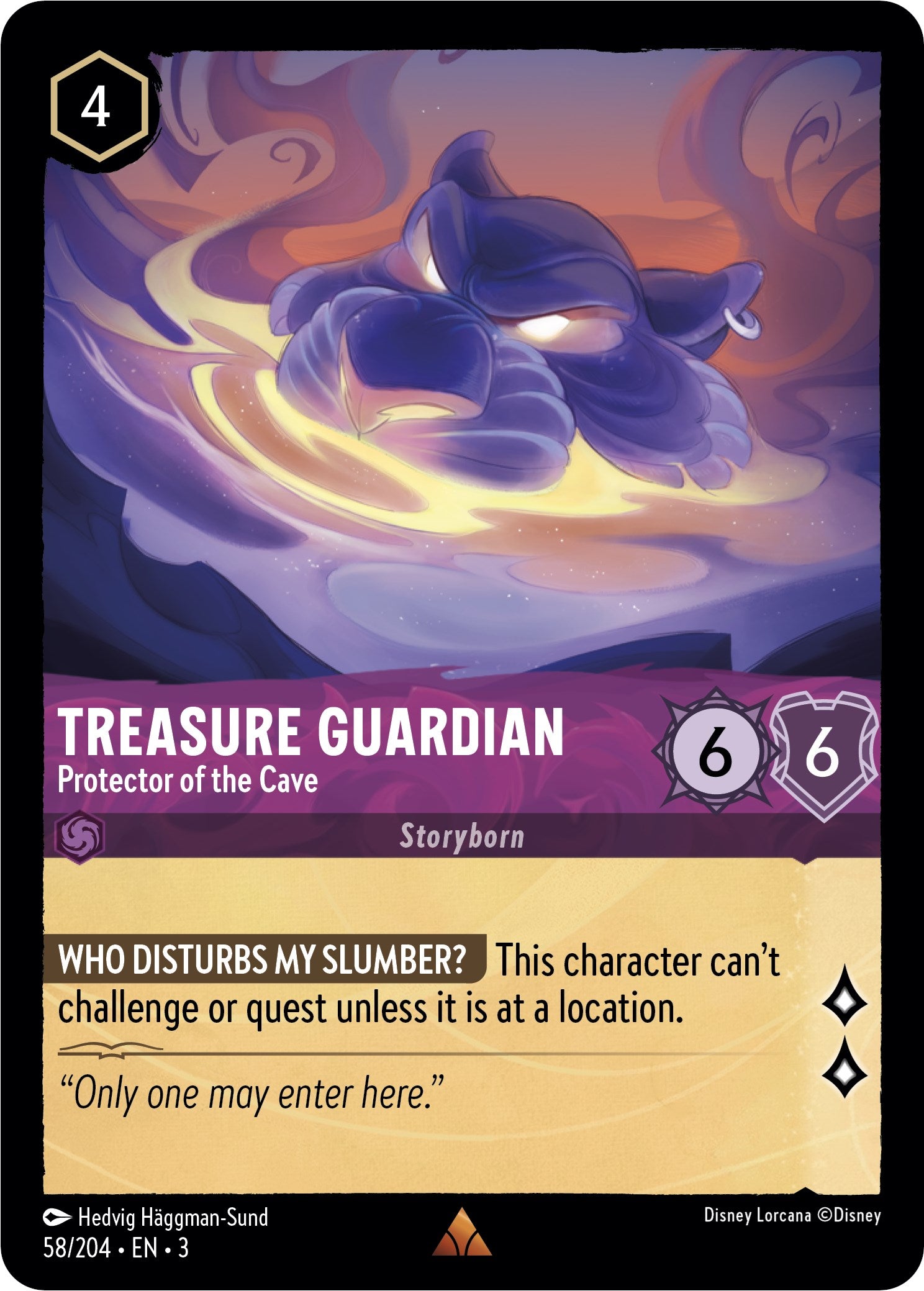 Treasure Guardian - Protector of the Cave (58/204) [Into the Inklands]