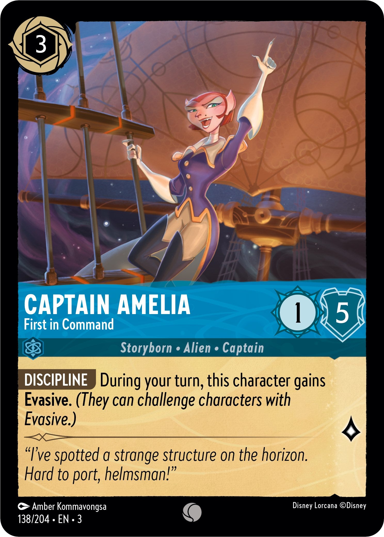 Captain Amelia - First in Command (138//204) [Into the Inklands]