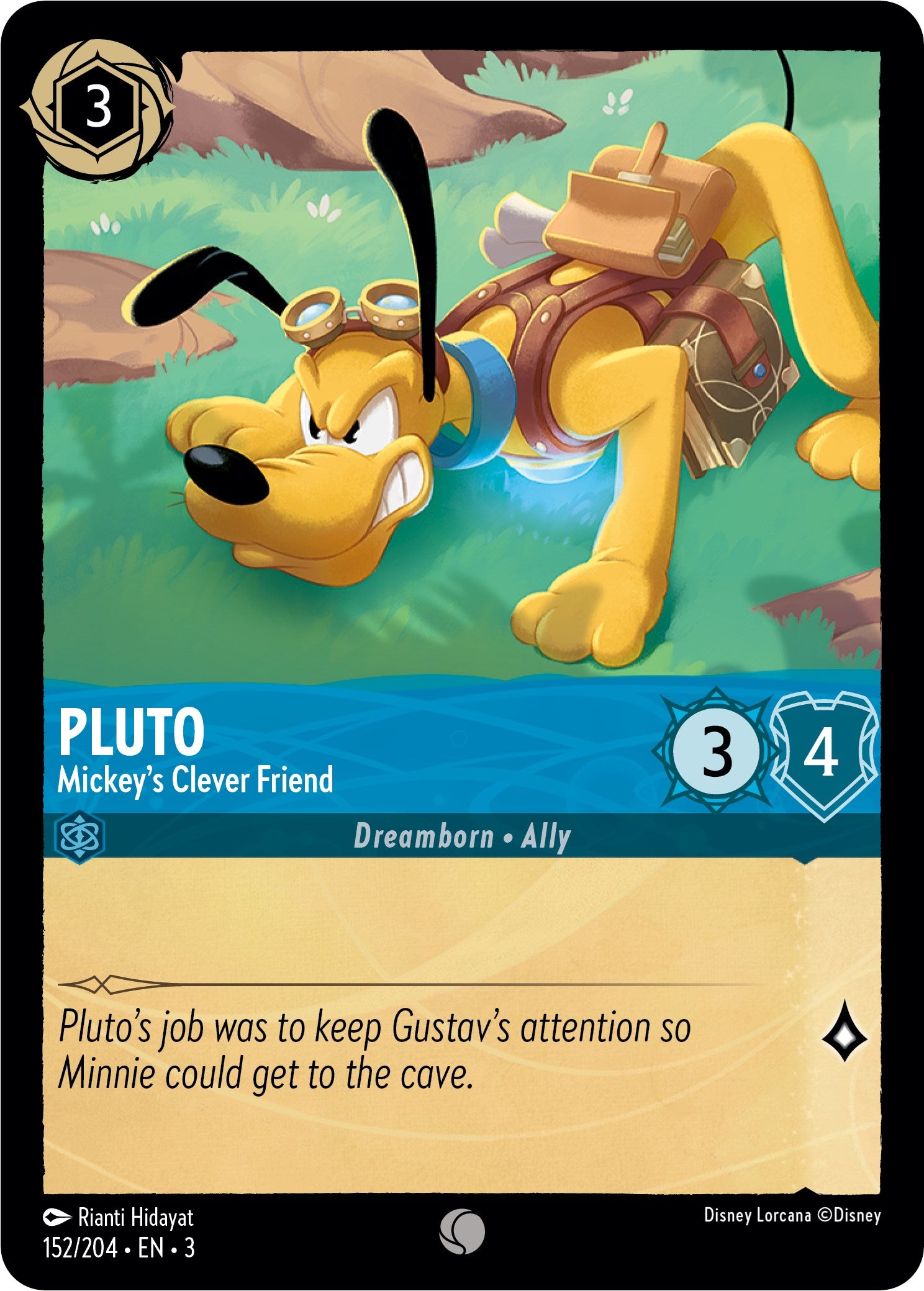 Pluto - Mickey's Clever Friend (152/204) [Into the Inklands]