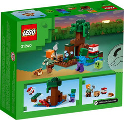 LEGO Minecraft The Swamp Adventure 21240 Toy Building Kit (65 Pieces) - 21240