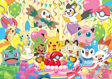 Pokemon Birthday Party 100 Piece Puzzle - 15" x 11"