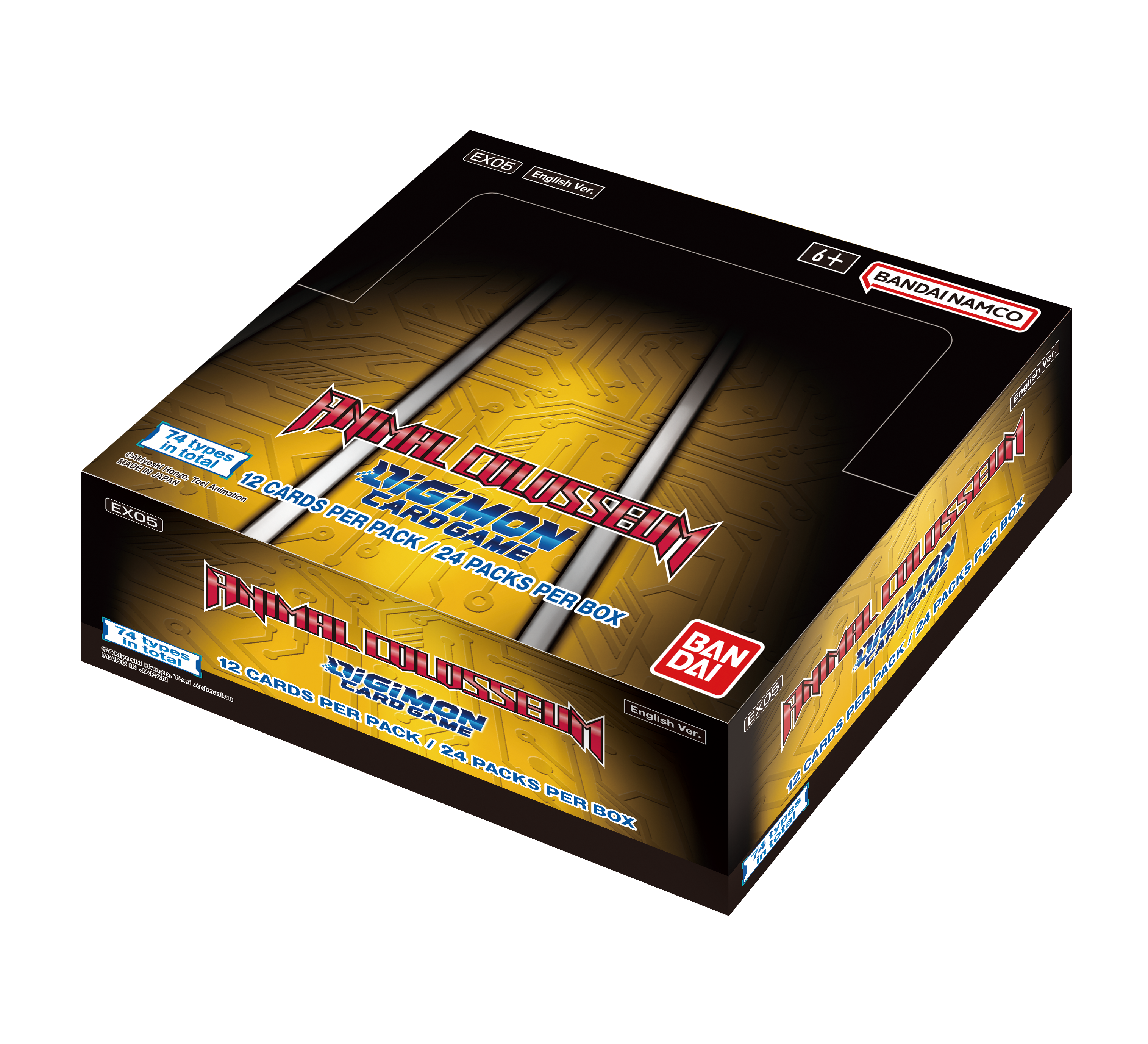 PRE ORDER Digimon TCG: Animal Colosseum Booster Box (Releases Jan 19th/2024)