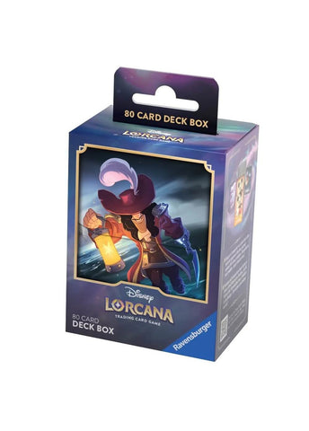 Disney Lorcana: The First Chapter Captain Hook Deck Box