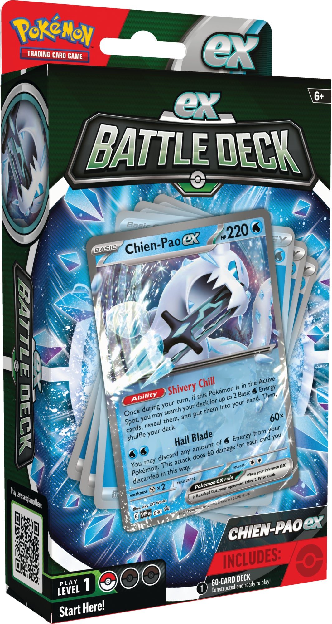 PRE ORDER Pokemon TCG: Chien-Pao Ex Battle Deck (July 14th Release)