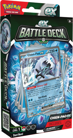 PRE ORDER Pokemon TCG: Chien-Pao Ex Battle Deck (July 14th Release)