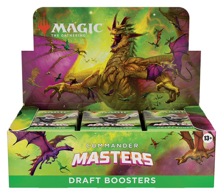 PRE ORDER Magic The Gathering (MTG) - Commander Masters Draft Booster Box (August 4th Release)