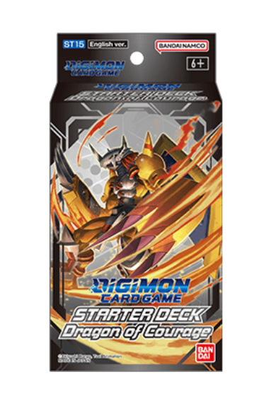 PRE ORDER Digimon TCG: Dragon of Courage Starter Deck (Releases October 2023)