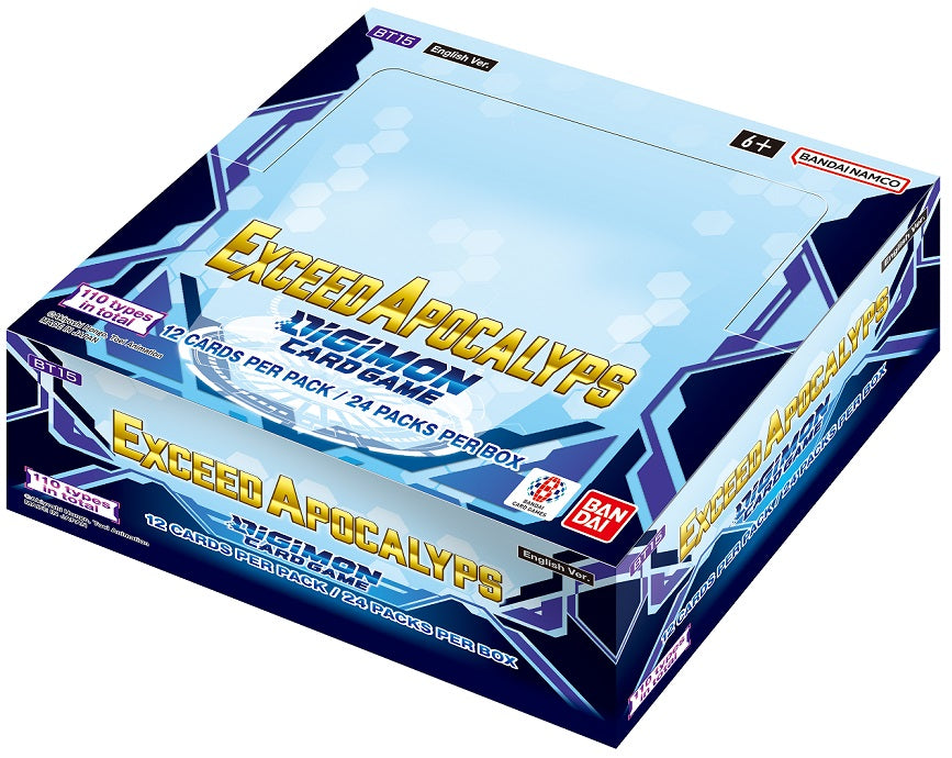 PRE ORDER Digimon TCG: Exceed Apocalyps Booster Box (Releases Feb 16th/2024)