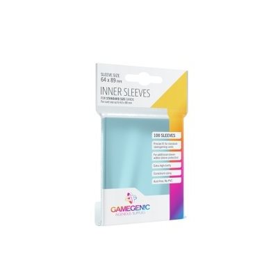 Gamegenic - Clear Inner Sleeves (100ct)