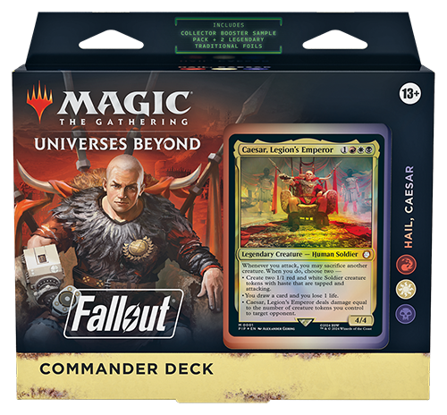 PRE ORDER Magic The Gathering (MTG) - Fallout Commander Deck (Select Variant) (Releases March 8th/2024)