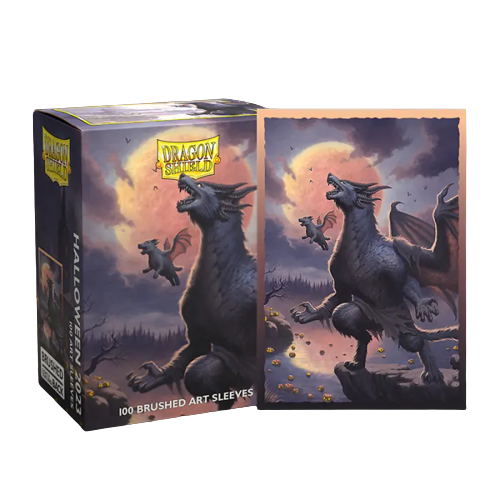 Dragon Shield - Halloween 2023 Brushed Art Sleeves