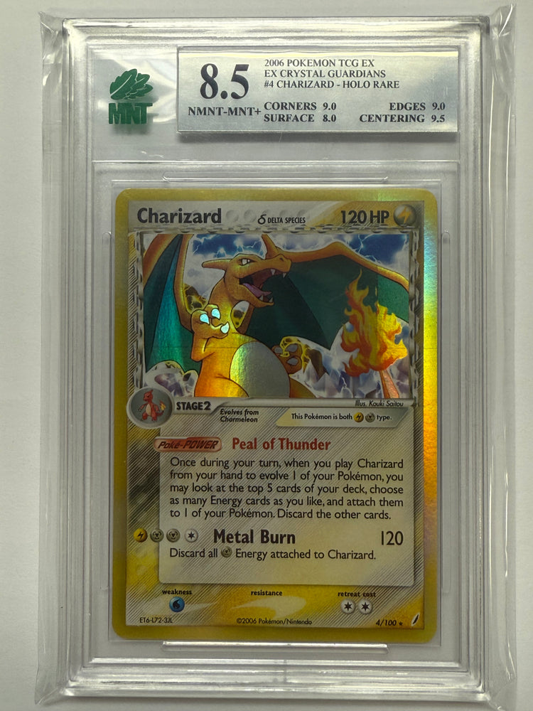 Charizard (4/100) (Delta Species) [EX: Crystal Guardians] - MNT 8.5