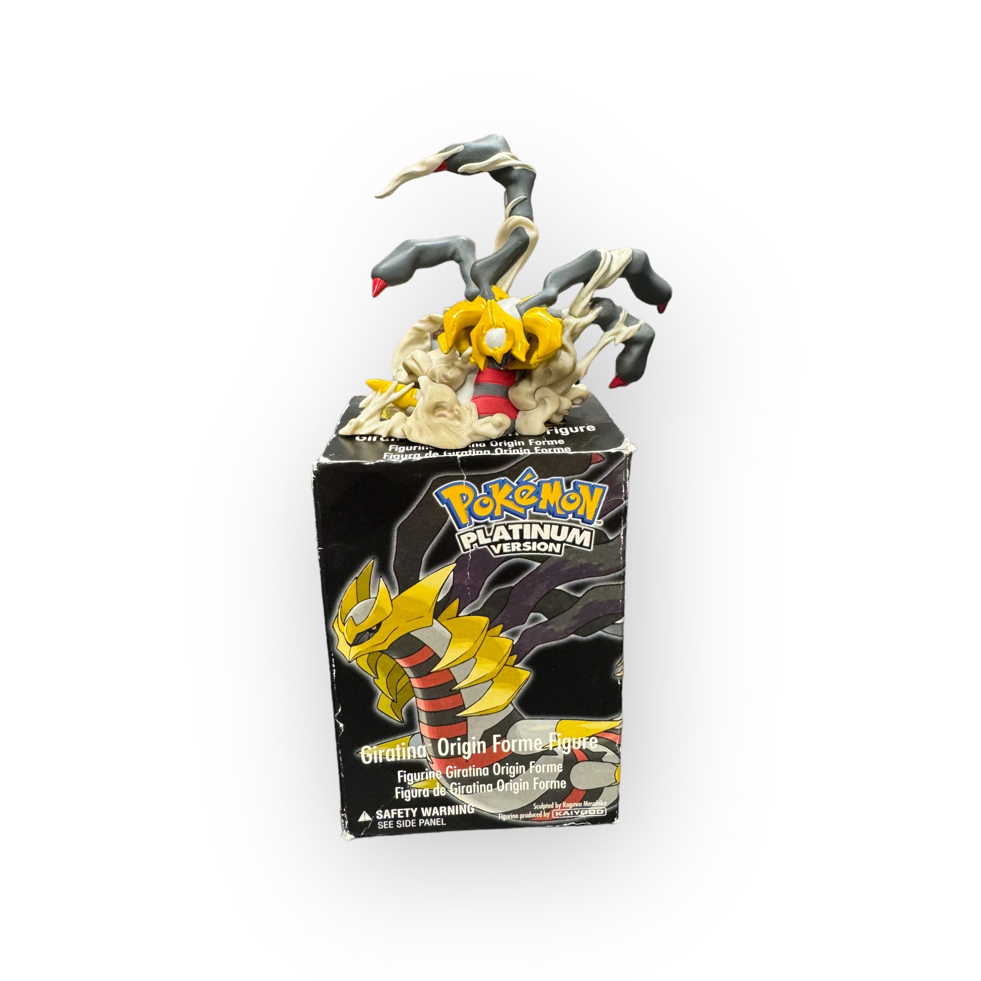 Pokémon Platinum Giratina Figure With Box Gamestop Preorder Promo 2009 Rare (Pre-Owned/Box Wear)