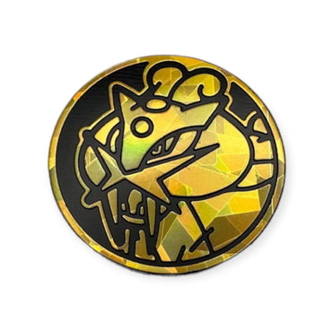 Raikou Pokemon Collectible Coin (Gold Shattered Holofoil)