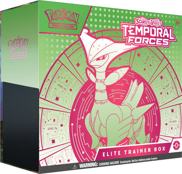 SV5 - Scarlet & Violet - Temporal Forces Elite Trainer Box (Iron Leaves)