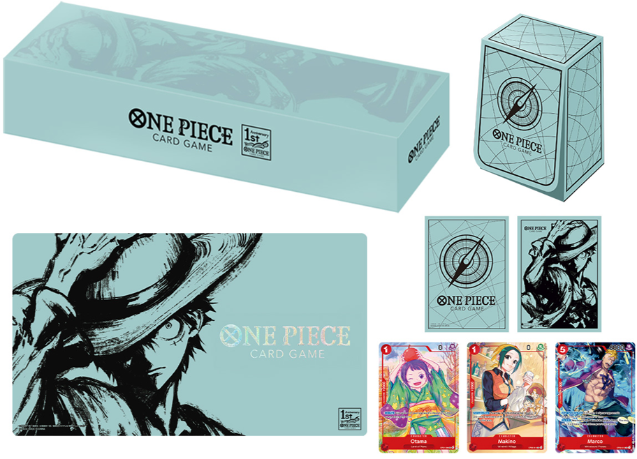 One Piece TCG: Japanese 1st Anniversary Set