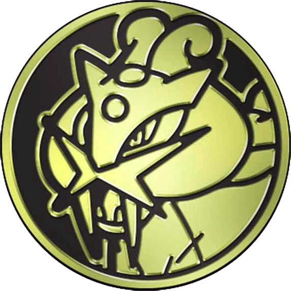 Raikou Pokemon Collectible Coin (Gold Holofoil)