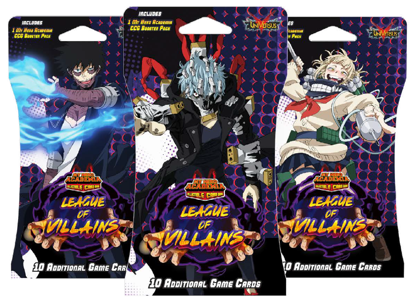 My Hero Academia TCG - League of Villains Sleeved Booster Pack