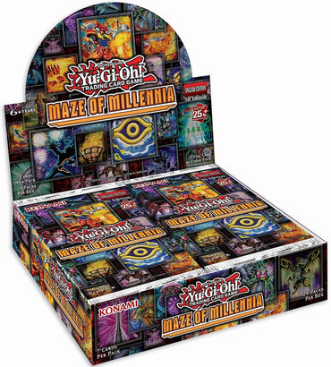 PRE ORDER Yugioh (YGO) - Maze Of Millennia Booster Box (Releases Jan 19th/2024)