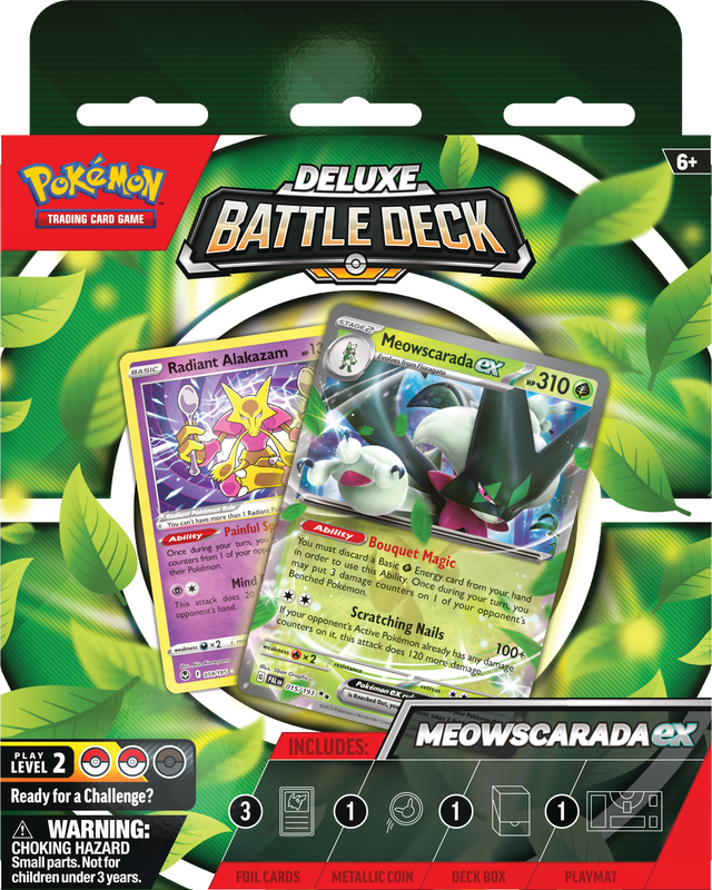 Pokemon TCG: Meowscarada ex Deluxe Battle Deck