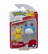 Pokemon Pikachu + Marill Battle Figure