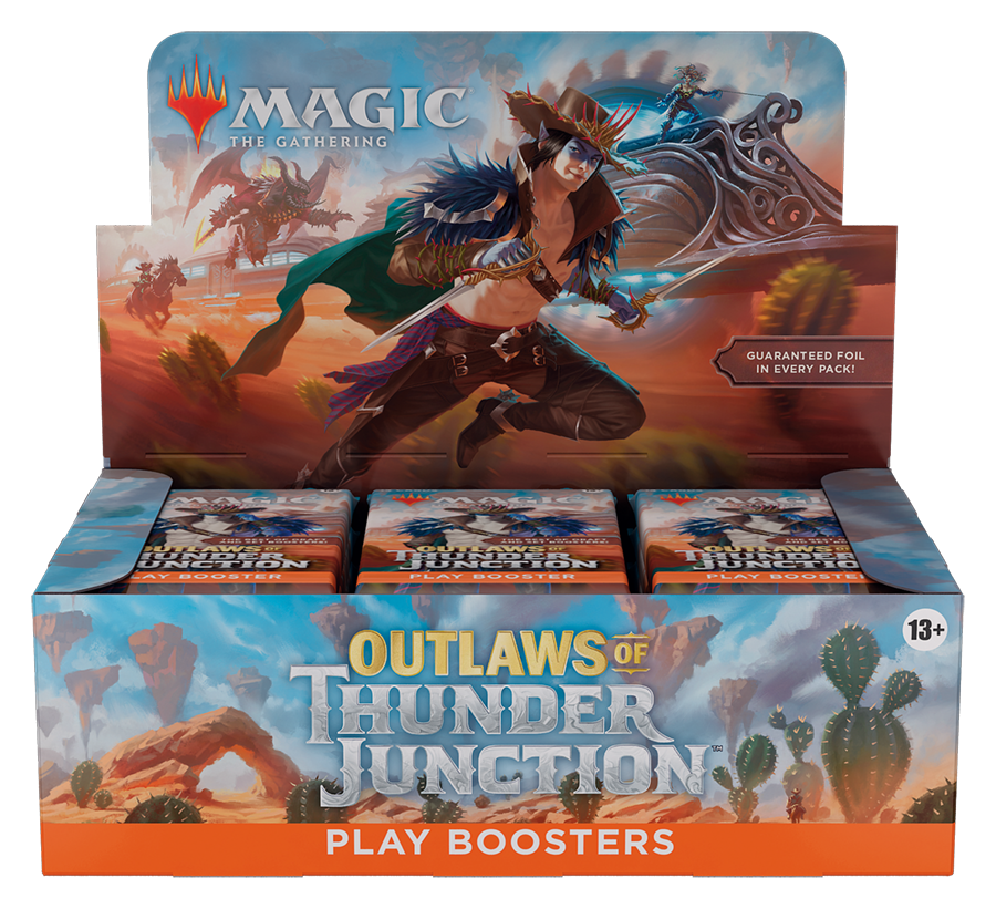 PRE ORDER Magic The Gathering (MTG) Outlaws of Thunder Junction - Play Booster (Releases April 19th/2024)