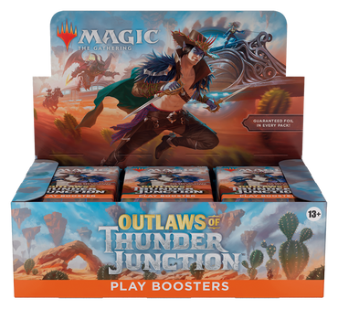 PRE ORDER Magic The Gathering (MTG) Outlaws of Thunder Junction - Play Booster (Releases April 19th/2024)